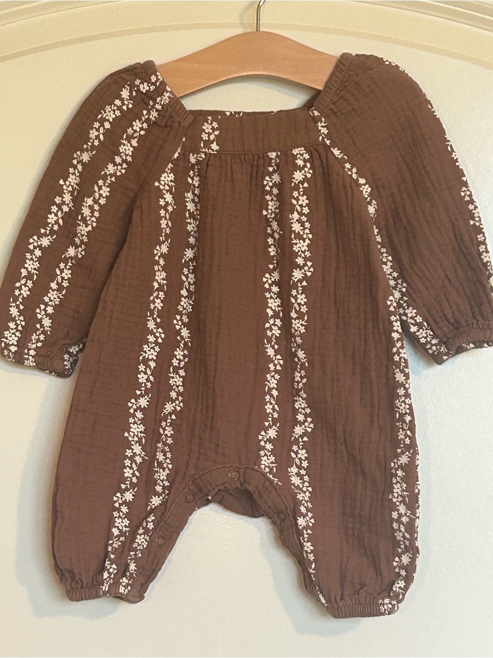 0-3M Grayson Mini Muslin Romper